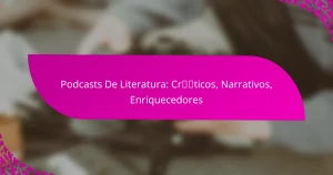Podcasts De Literatura: Críticos, Narrativos, Enriquecedores